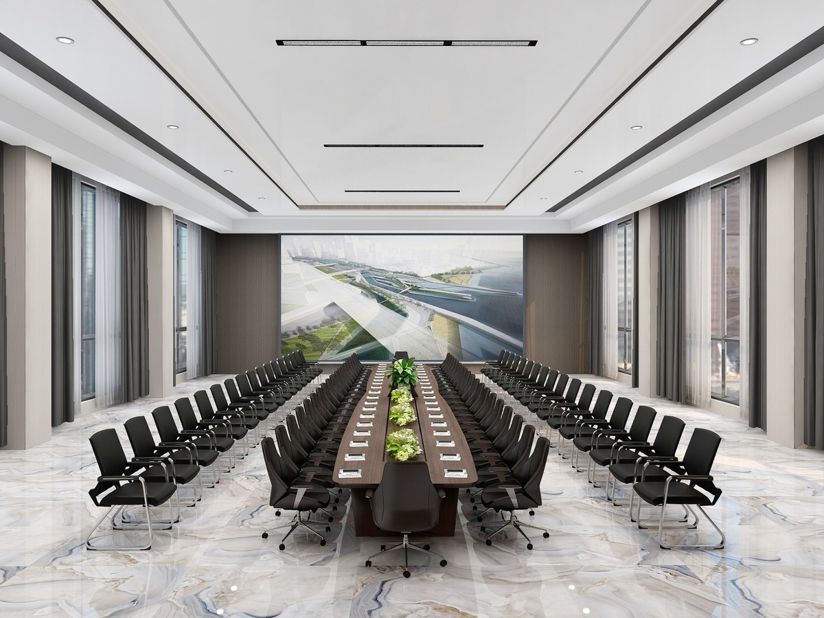 安庆“实用高效 ” 现代简约风企业办公室装修设计全案(图3) 安庆“实用高效 ” 现代简约风企业办公室装修设计项目(图3)