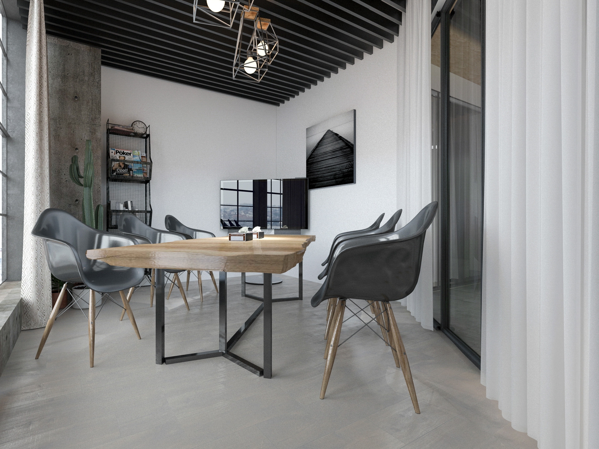 Loft 风格工作室装修设计全案分析(图2) 合肥300平Loft 风格工作室装修设计项目(图2)