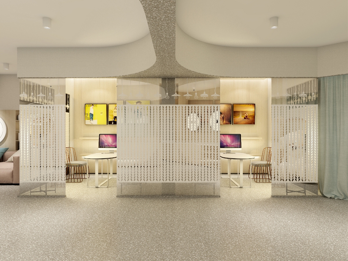 300平方现代原木风儿童摄影工作室办公室装修设计全案(图2) 合肥300平方现代原木风儿童摄影工作室办公室装修设计项目(图2)