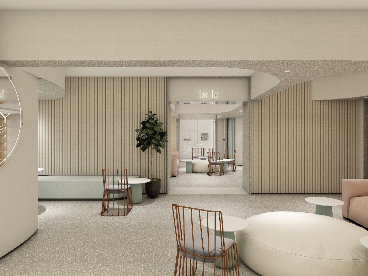 300平方现代原木风儿童摄影工作室办公室装修设计全案(图4) 合肥300平方现代原木风儿童摄影工作室办公室装修设计项目(图4)