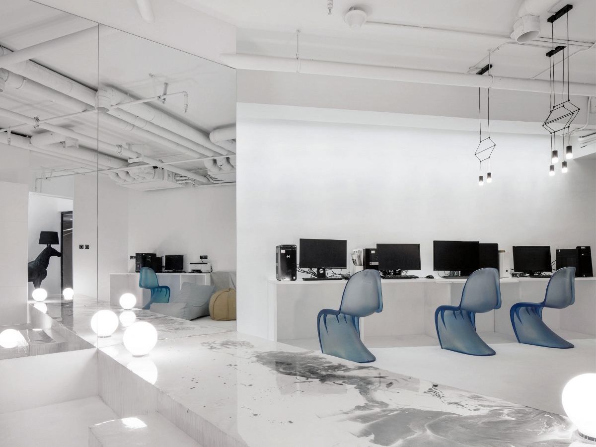 合肥 500㎡绘画培训室装修设计项目(图3) 合肥 500㎡绘画培训室装修设计项目(图3)