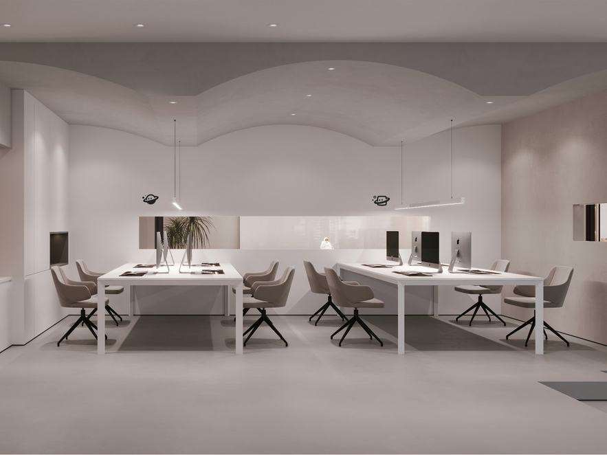 合肥300平方现代侘寂风办公室装修设计方案(图2) 合肥300平现代侘寂风办公室装修设计项目分析(图2)