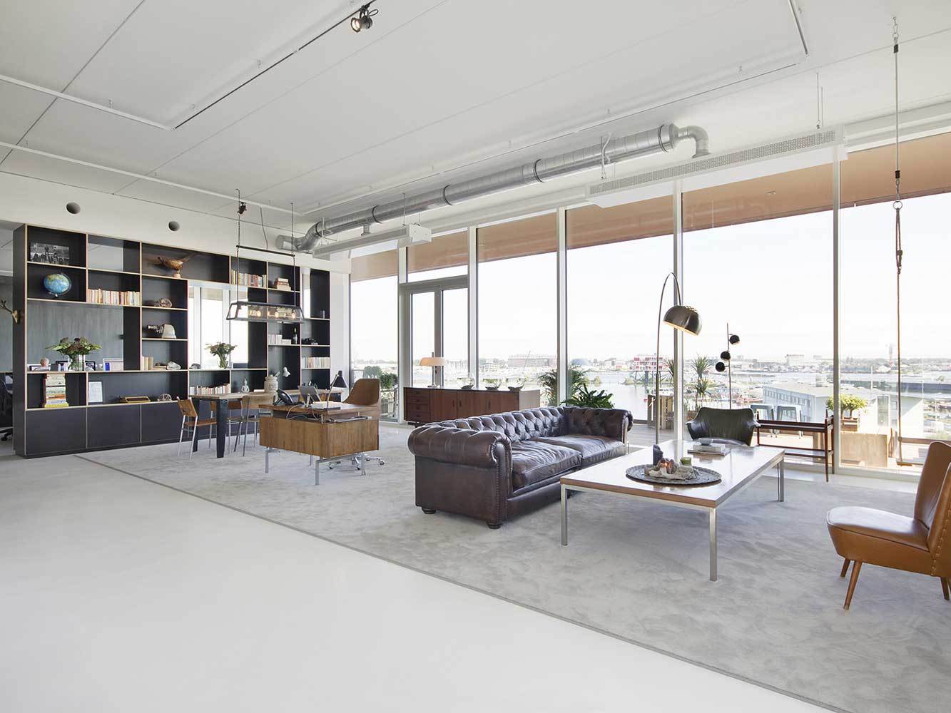 政务区现代工业风 LOFT 办公室装修设计(图4) 政务区现代工业风 LOFT 办公室装修设计项目(图4)