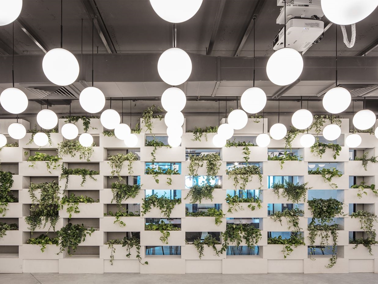 合肥新站1700平方创意现代简约风办公室装修设计(图2) 合肥新站1700平创意现代简约风办公室装修设计项目(图2)