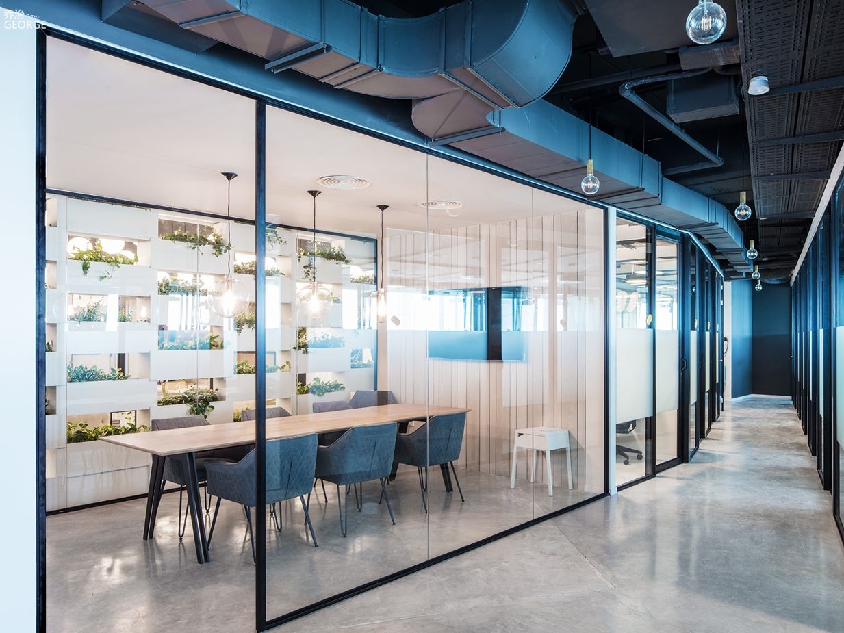 合肥新站1700平方创意现代简约风办公室装修设计(图3) 合肥新站1700平创意现代简约风办公室装修设计项目(图3)