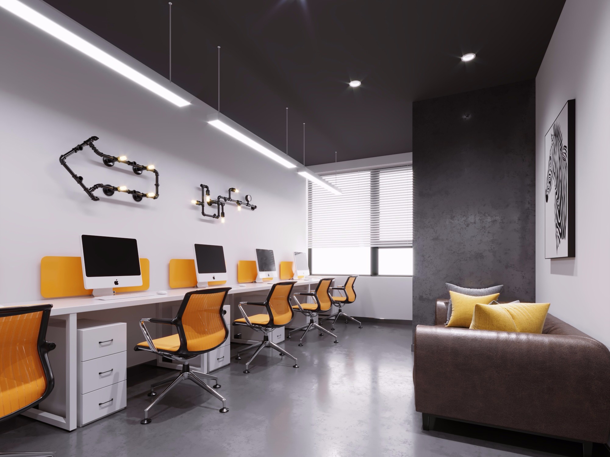 合肥600平潮玩主题简易办公室装修设计项目(图2) 合肥600平潮玩主题简易办公室装修设计项目(图2)