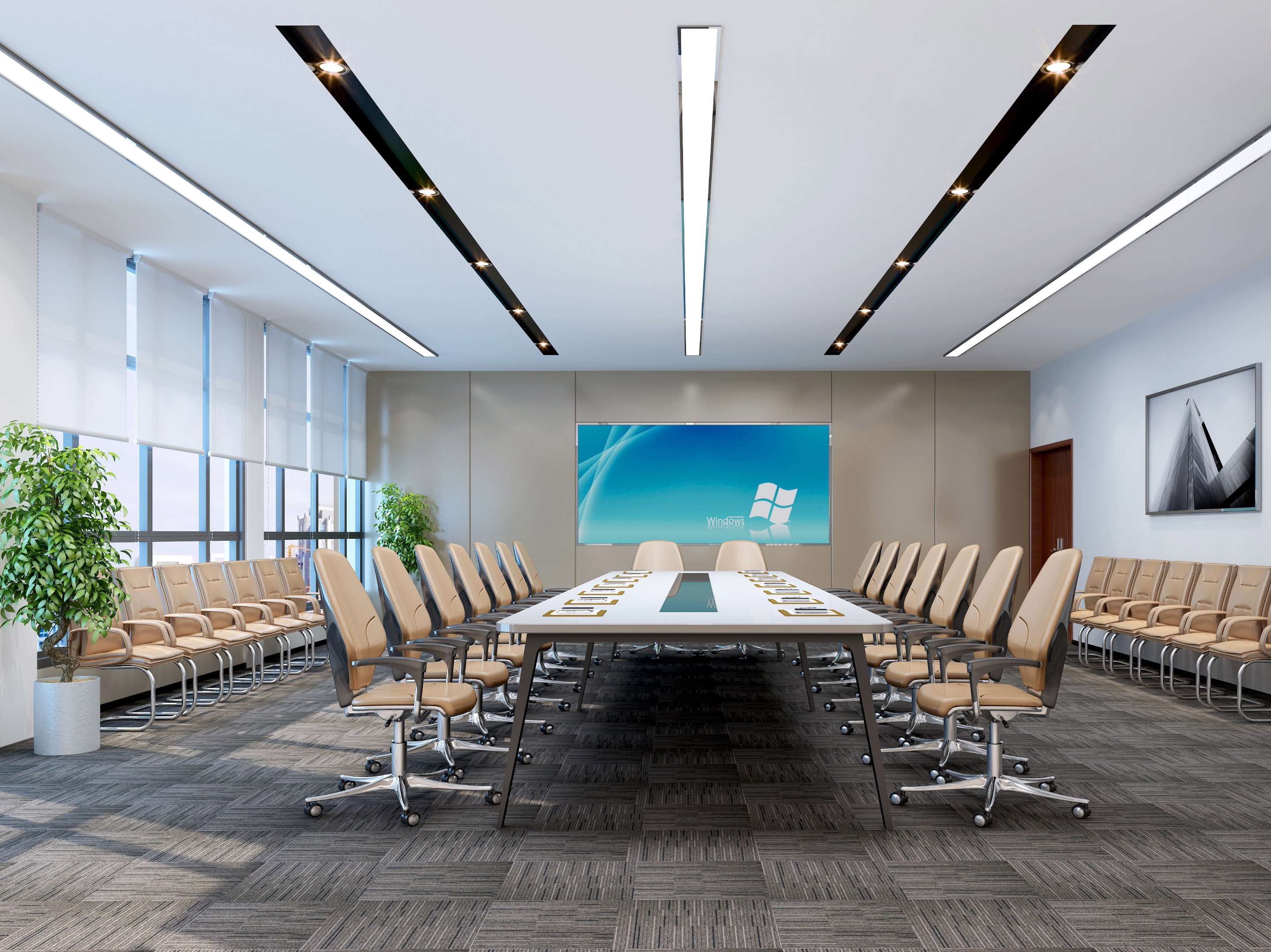 安庆8000平技术学校校园翻新改造项目(图2)